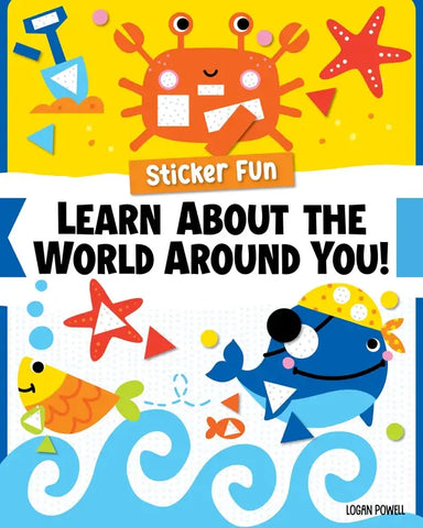 Wellspring - Activity Book - Sticker Fun: Learn About the World