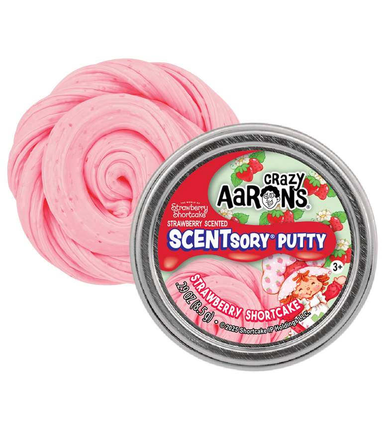 Crazy Aaron’s Mini Thinking Putty Mini Strawberry Shortcake