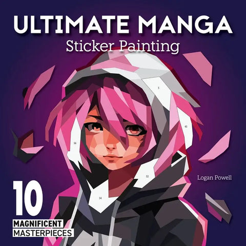 Wellspring - Activity Book - Ultimate Manga Sticker Painting