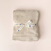 Heirloom Pique Blanket Birch Organic Cotton Embroidery Blank