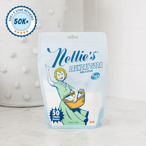 Nellie’s Clean Laundry Soda Pouch- 50 Loads