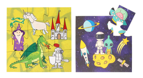 Maple Landmark Games To Go 2-Sided Puzzle