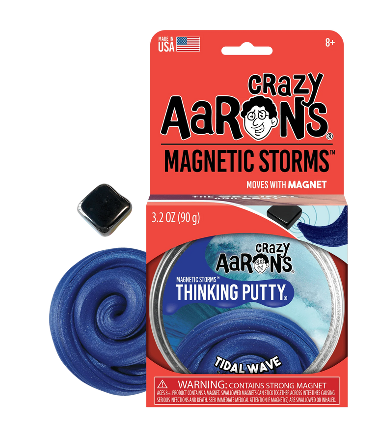 Crazy Aaron's Thinking Putty - Tidal Wave 4" Tin with Magnet
