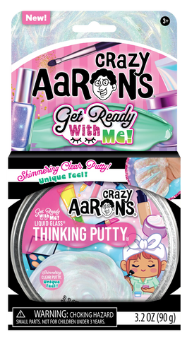 Crazy Aaron’s Thinking Putty - Get Ready with Me - Full Size 4" Tin