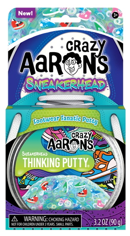 Crazy Aaron’s Thinking Putty - Sneakerhead - Full Size 4" Tin