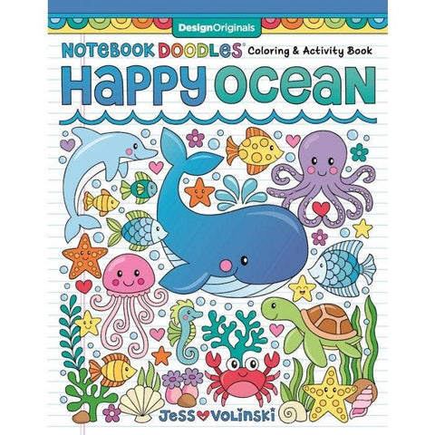 Wellspring - Coloring Book - Notebook Doodles Happy Ocean