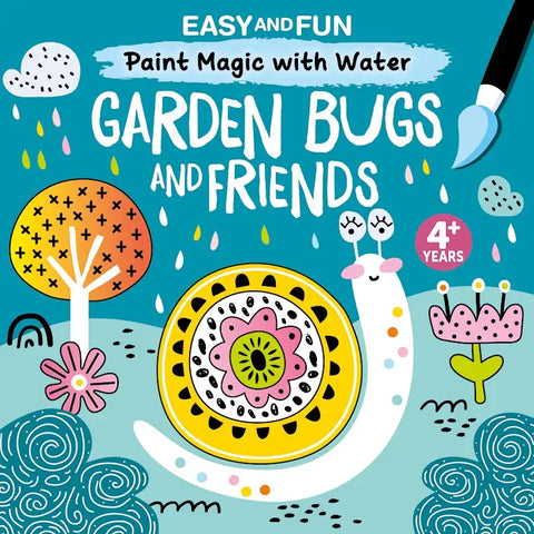 Wellspring - Activity Book - Paint Magic with Water: Garden Bugs