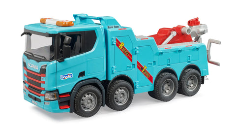 Bruder 03553 Scania Super 560R Recovery and Towing Truck with Light and Sound Module
