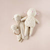 Plush Toy Lamb Baby Newborn Stuffed Animal Gift Sheep: Cream
