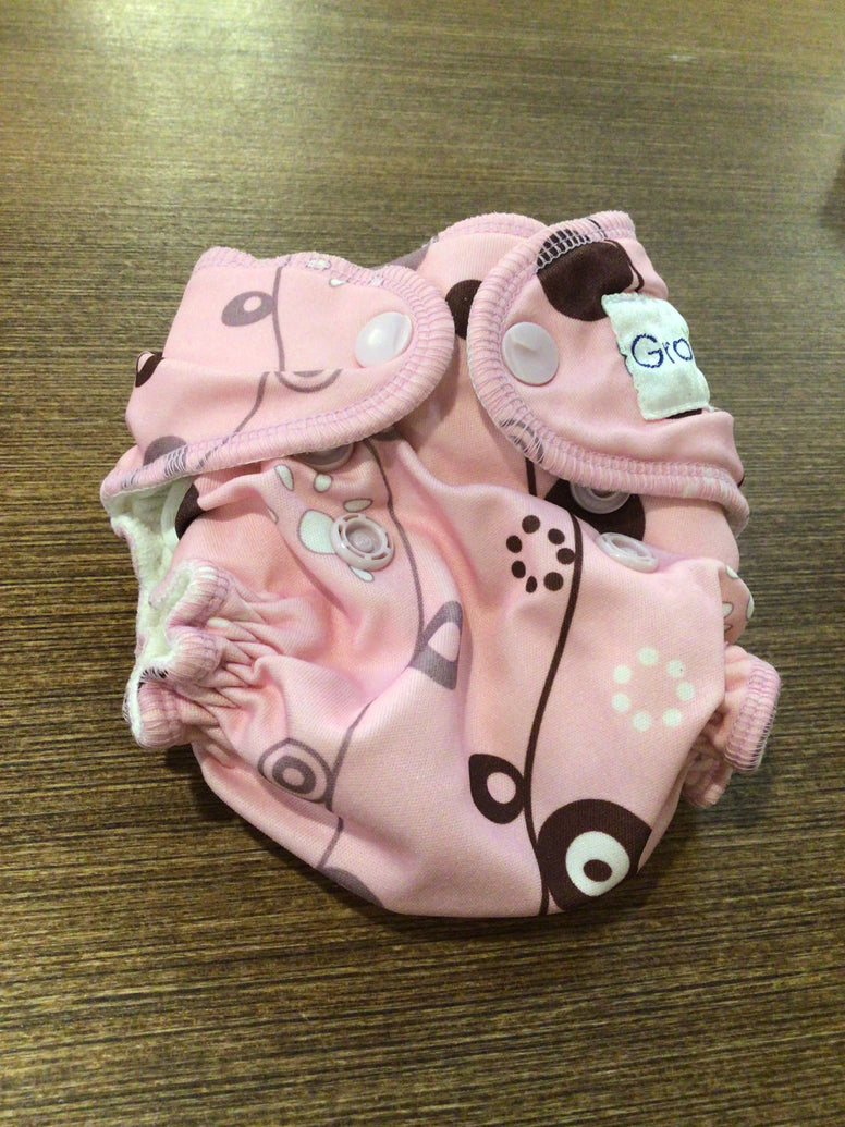 GENTLY USED GroVia Newborn All In One- Vintage