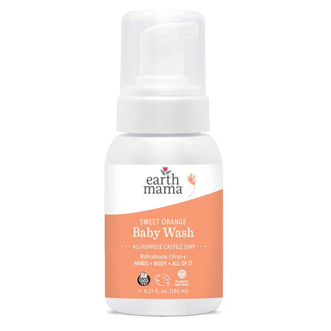Sweet Orange Castile Baby Wash: 6.27 oz