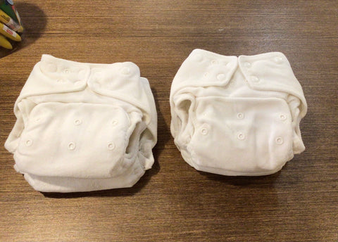 USED Just Breathe! Fitted Cloth Diaper