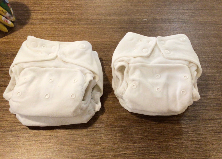 USED Just Breathe! Fitted Cloth Diaper