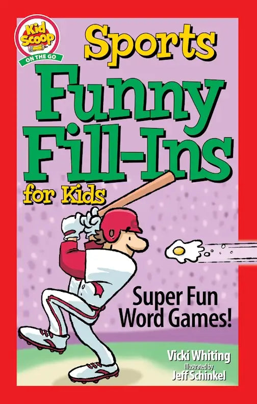 Wellspring - Activity Book - Sports Funny Fill-Ins for Kids