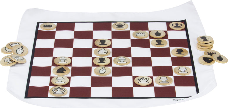 Maple Landmark Games To Go Chess