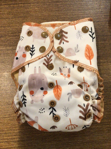 GENTLY USED AIO Diaper