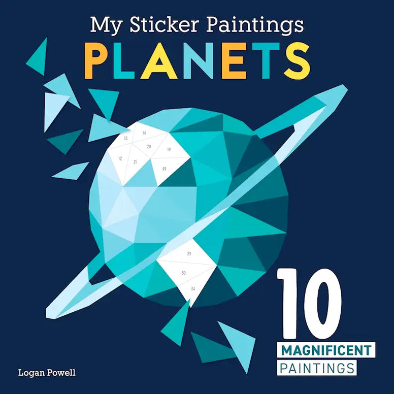 Wellspring - Activity Book - My Sticker Paintings: Planets