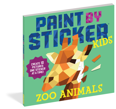 Paint by Sticker Kids: Zoo