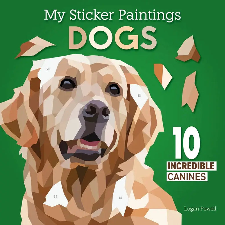 Activity Book - My Sticker Paintings: Dogs
