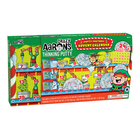 Crazy Aaron's Thinking Putty - Putty Factory Advent Calendar
