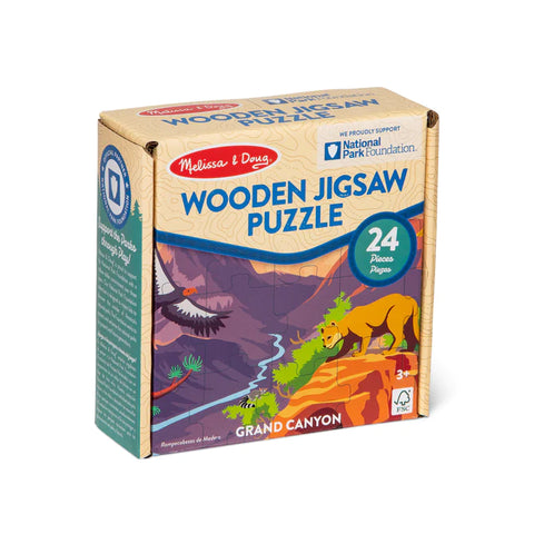 Melissa & Doug 24 Piece Wooden Jigsaw Puzzle - Grand Canyon