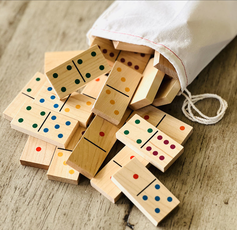 Maple Landmark Standard Dominoes