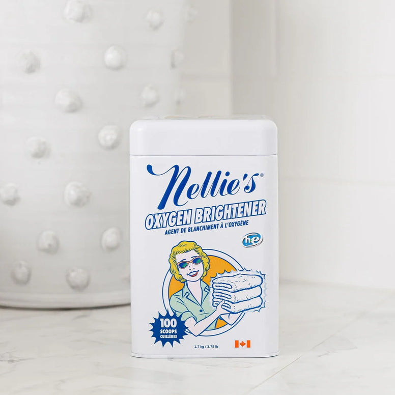 Nellie’s Clean Oxygen Brightener Tin- 100 Loads