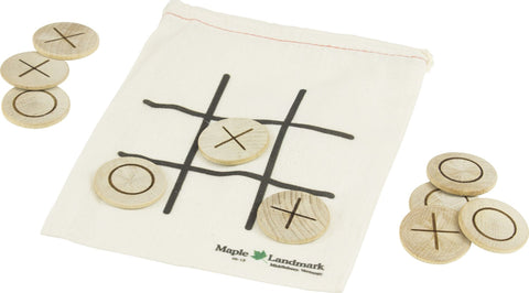 Maple Landmark Games To Go Tic-Tac-Toe