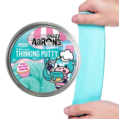 Crazy Aaron’s Thinking Putty - Better Butter Buttercream - Full Size 4"