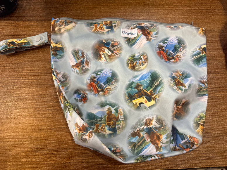 GENTLY USED GroVia Zippered Wetbag