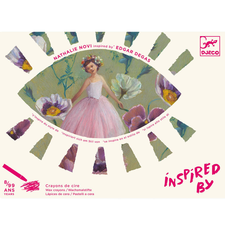 DJECO Inspired by the Ballerina Pastel Art Kit