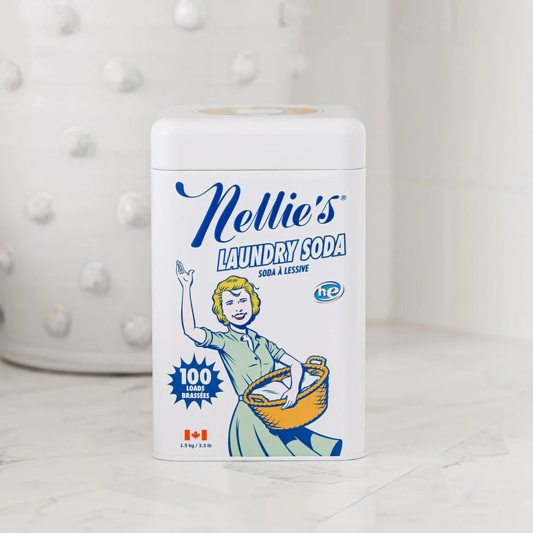 Nellie’s Clean Laundry Soda Tin- 100 Loads
