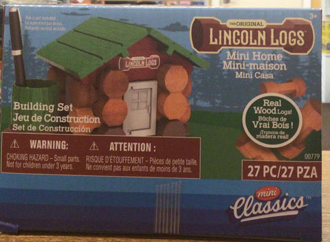 The Original Lincoln Logs Mini Home