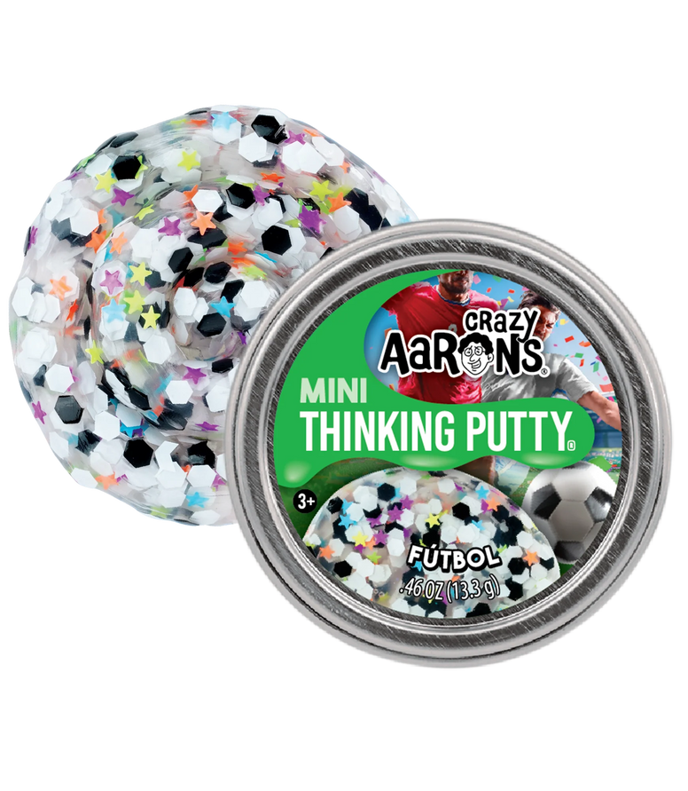 Crazy Aaron’s Mini Thinking Putty Futbol