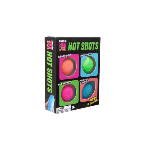 Schylling NeeDoh Teenie Hot Shot - COMING SOON!