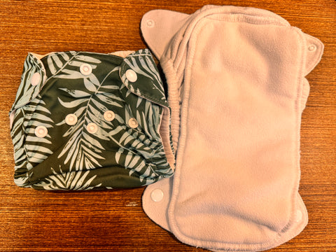 GENTLY USED Imagine Newborn All in One Stay Dry Diaper