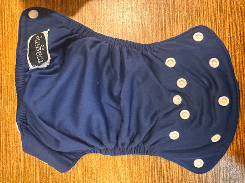 GENTLY USED Imagine Newborn All in One Stay Dry Diaper