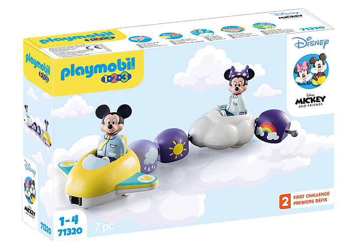 Playmobil 1.2.3 & Disney 71320: Mickey & Minnie’s Cloud Ride