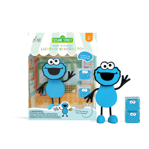 Glo Pals Sesame Street Character Set - Cookie Monster