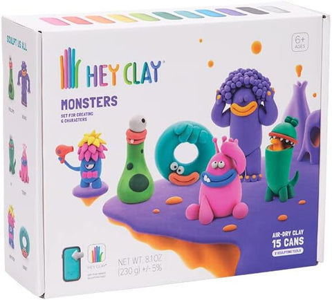 Fat Brain Toy Co Hey Clay- Monsters (New Line)