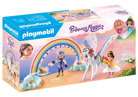 Playmobil Princess Magic 71361: Pegasus with Rainbow Clouds