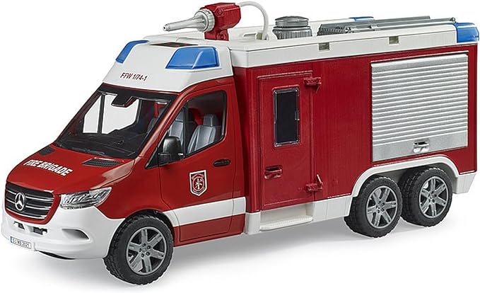 Bruder 02680 MB Sprinter Fire Rescue with Firefighter and L&S