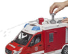 Bruder 02680 MB Sprinter Fire Rescue with Firefighter and L&S