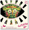 DJECO Inspired by Spring Vegetables Sticker Collage Craft Kit- Giuseppe Arcimboldo