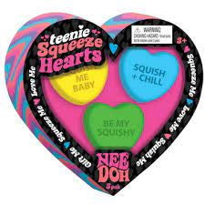 Schylling Teenie Squeeze Hearts Nee Doh