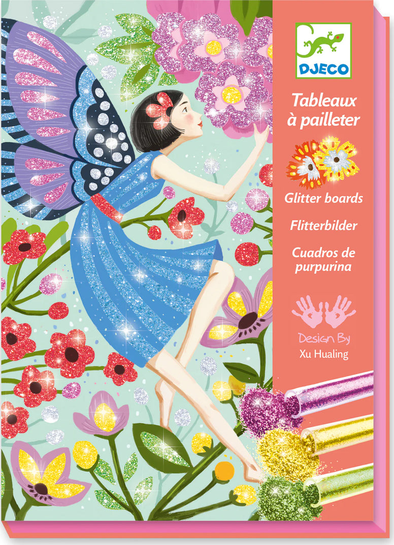 DJECO Glitter Boards- The Gentle Life of Fairies