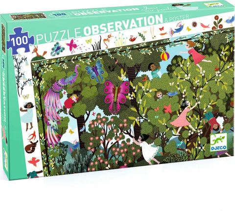 DJECO Observation Puzzle- Garden Play Time