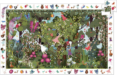 DJECO Observation Puzzle- Garden Play Time