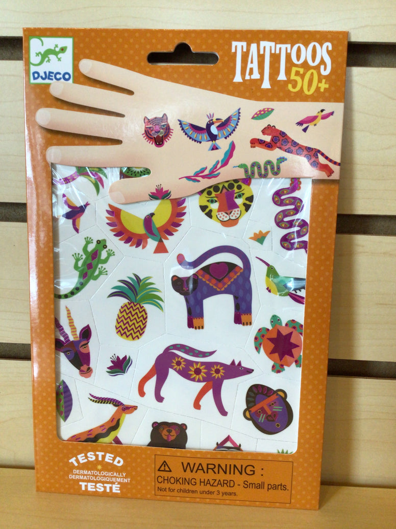 DJECO Temporary Tattoos - Wild Beauty