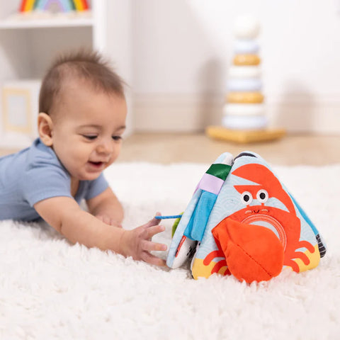 Melissa & Doug Ocean Tummy Time Triangle